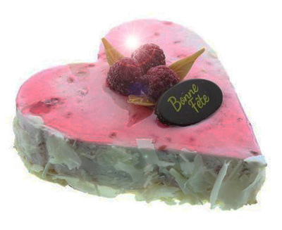 Cœur Duo Framboise 170g